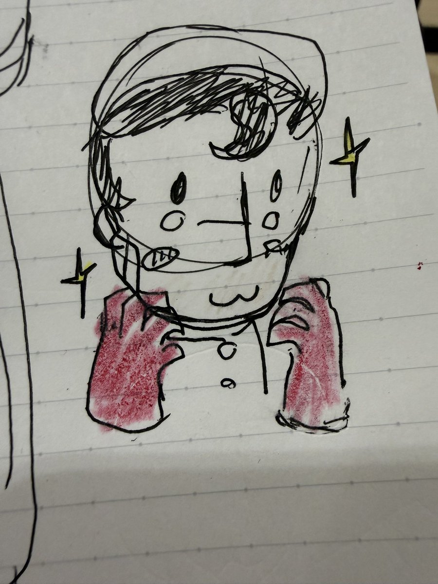 Mango343599's tweet photo. I drew medic from memory what do we think guys #tf2 #medic #art https://t.co/wJbg8v4IqD