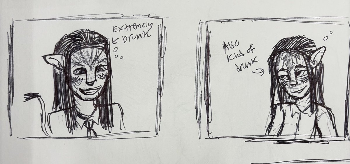 fawnnitee's tweet photo. I’m getting a little ambitious and trying to draw a comic for one of the last days of cestemeber but fuck it we ball https://t.co/wJDBV1z1g6