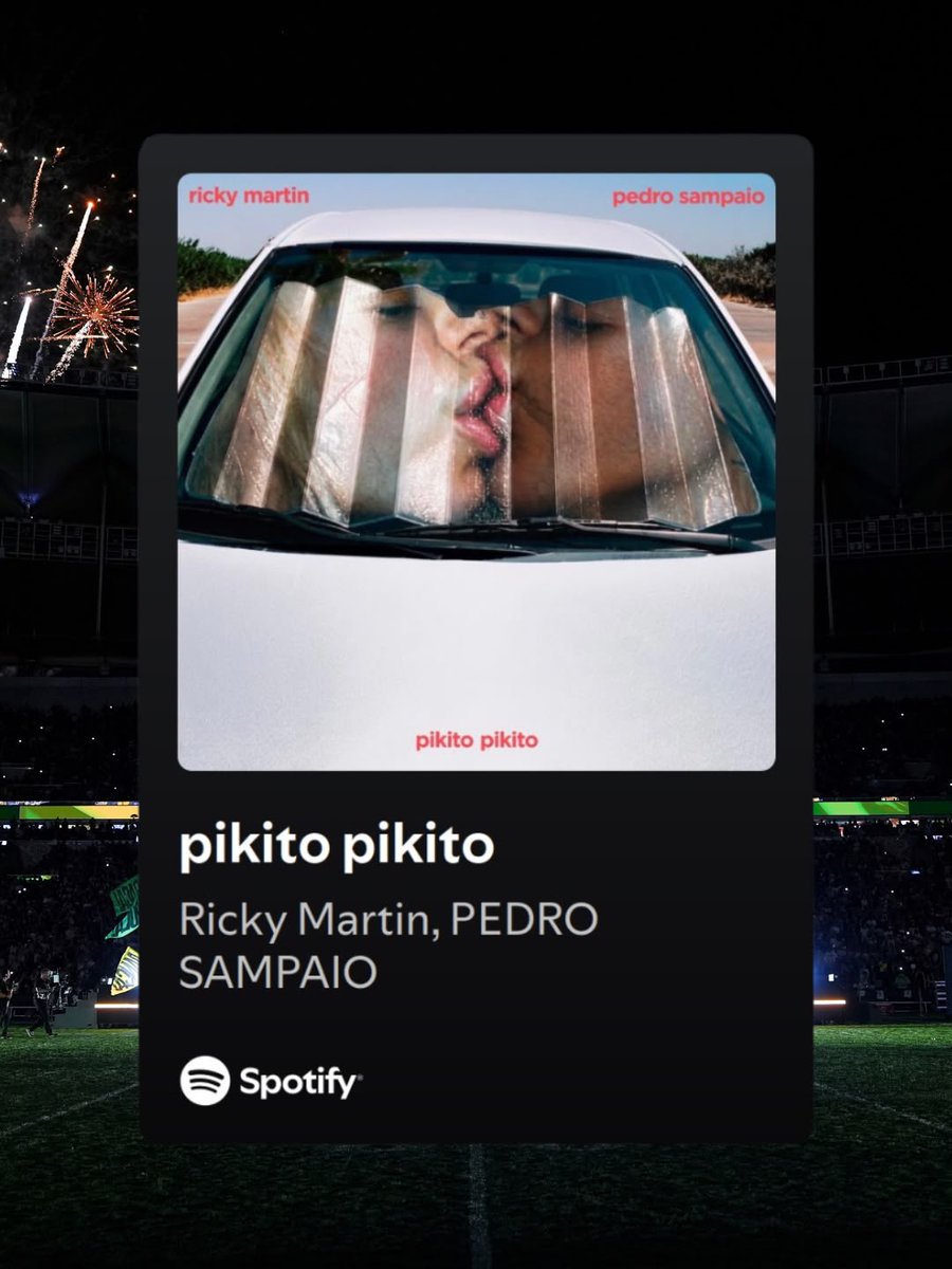 LoNuestroFCURU's tweet photo. #PIKITOPIKITO is finally on all platforms 💋🎶 @ricky_martin &amp; @pedrosampaio already have our hearts! Go stream it NOW 🎧❤️‍🔥

#NFL #HalftimeShow #NFLRioGame

Cortesía de @RMwebteam 

@inpulsemedia @lonuestrofco 

@SonyMusicUru  @SonyMusicArg  @SonyMusicLatin https://t.co/jdBCDDUFmD