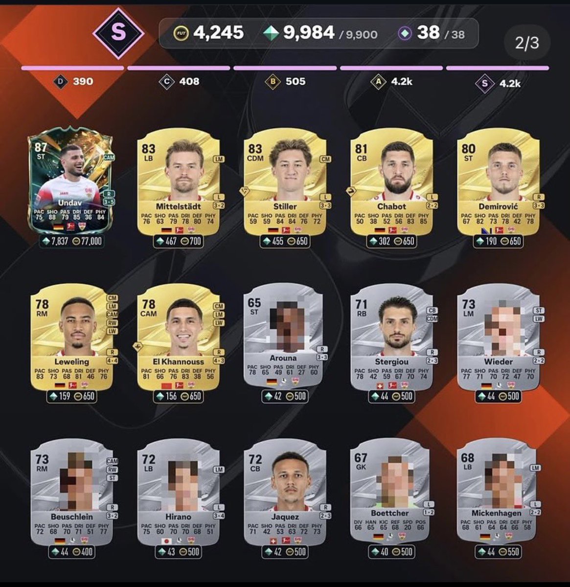 KillerFutCoins's tweet photo. 🚨🚨 GALLERY GRINDERS — SAVE THIS! 📌🔥

Here are 3 squads you can build to earn 38 tokens per team! 🪙⚡

⚠️ IMPORTANT: You need to buy the players and sell them back at the same time ✅

The teams are: 👇
🇪🇸 Deportivo La Coruña
🇩🇪 Stuttgart
🇪🇸 Rayo Vallecano

💡 Once you buy a player, they’ll be registered in your Gallery, even if you sell them afterwards! 🫡🔥

Save this post so you don’t lose it! 📌👀

#FC27 #EAFC27 #FUT