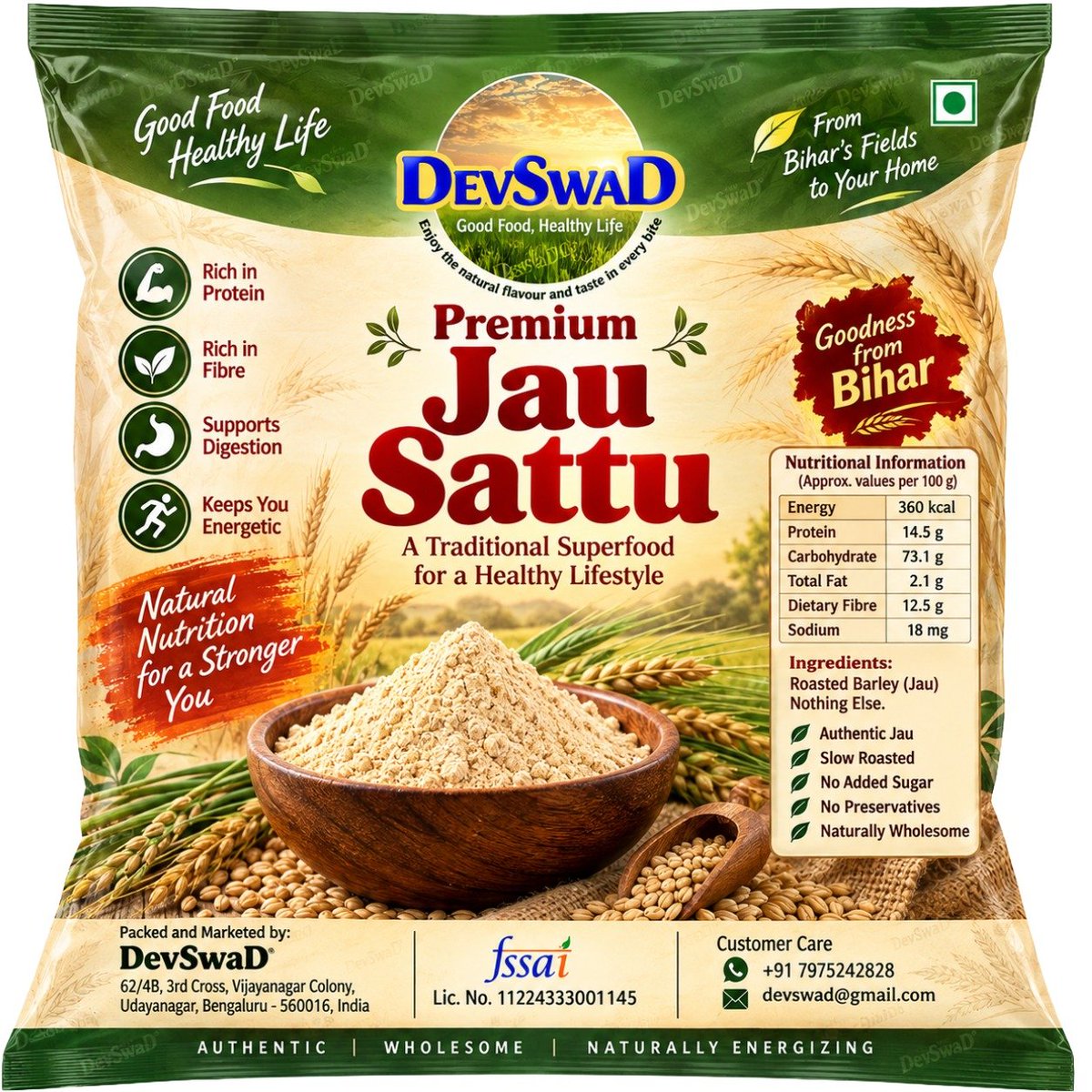 devswad's tweet photo. For generations, families have trusted these simple, natural foods — soulful, nourishing, and deeply familiar. 
DevSwaD brings that taste directly from the farms to your kitchen.
No shortcuts. No artificial flavour. Just the real thing.
Quick delivery in Bangalore.
Reliable courier across India and overseas.
Order now:
WhatsApp 7975242828
https://t.co/GHNqyZ5tK9
DevSwaD — farmers’ trust, women’s leadership, traditional taste.
Now delivered to all cities — metros, towns, and remote locations.
On Amazon https://t.co/VWMcrGuYUw
#generations #health #protein #farmers #womenled #metros #taste