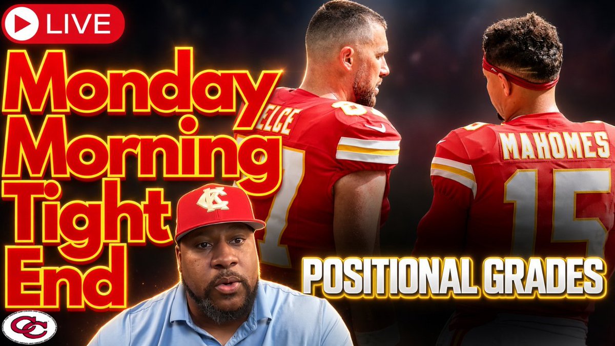 ConcernsChief's tweet photo. 🚨LIVE TONIGHT AT 8:15 PM EST! 🚨
📊 WEEK 3 POSITIONAL GRADES
📺 https://t.co/Vx7gxqP8CZ

🔥 Who impressed?
📈 Who is STOCKING UP?
📉 Who needs to improve?
👀 Which position group stood out the most against Miami? https://t.co/KPcYaCdKnE