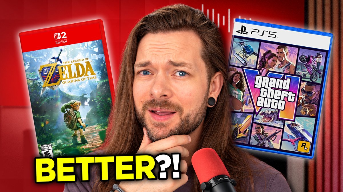 NontendoPodcast's tweet photo. Does the Legend of Zelda: Ocarina of Time Remake have a chance to be better than GTA 6? You might be surprised…

LIVE TONIGHT AT 7PM EST (for realsies :))

Link: https://t.co/7xelc9EJp9 https://t.co/LiVKvXb8gc