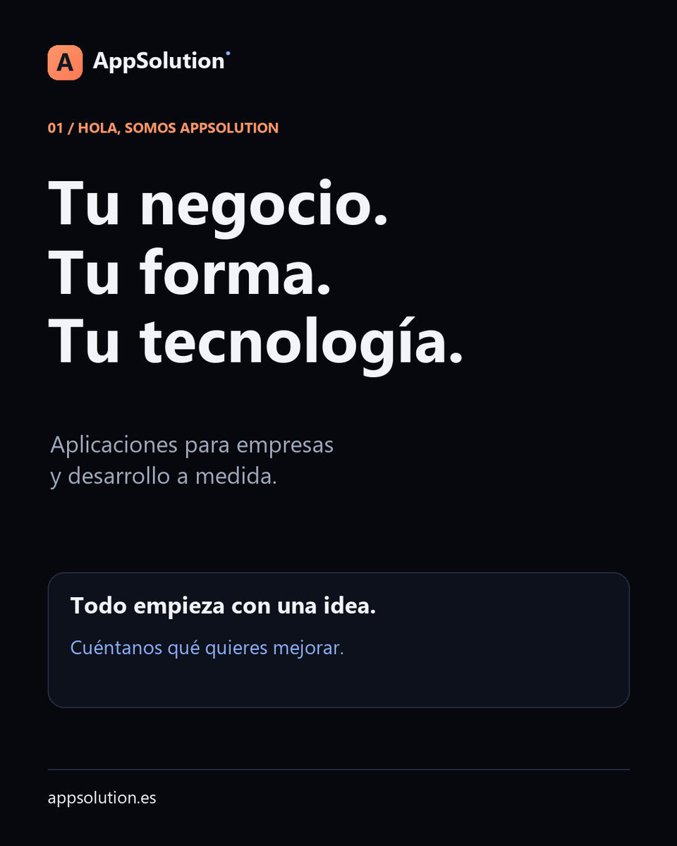 appsolution_es tweet picture