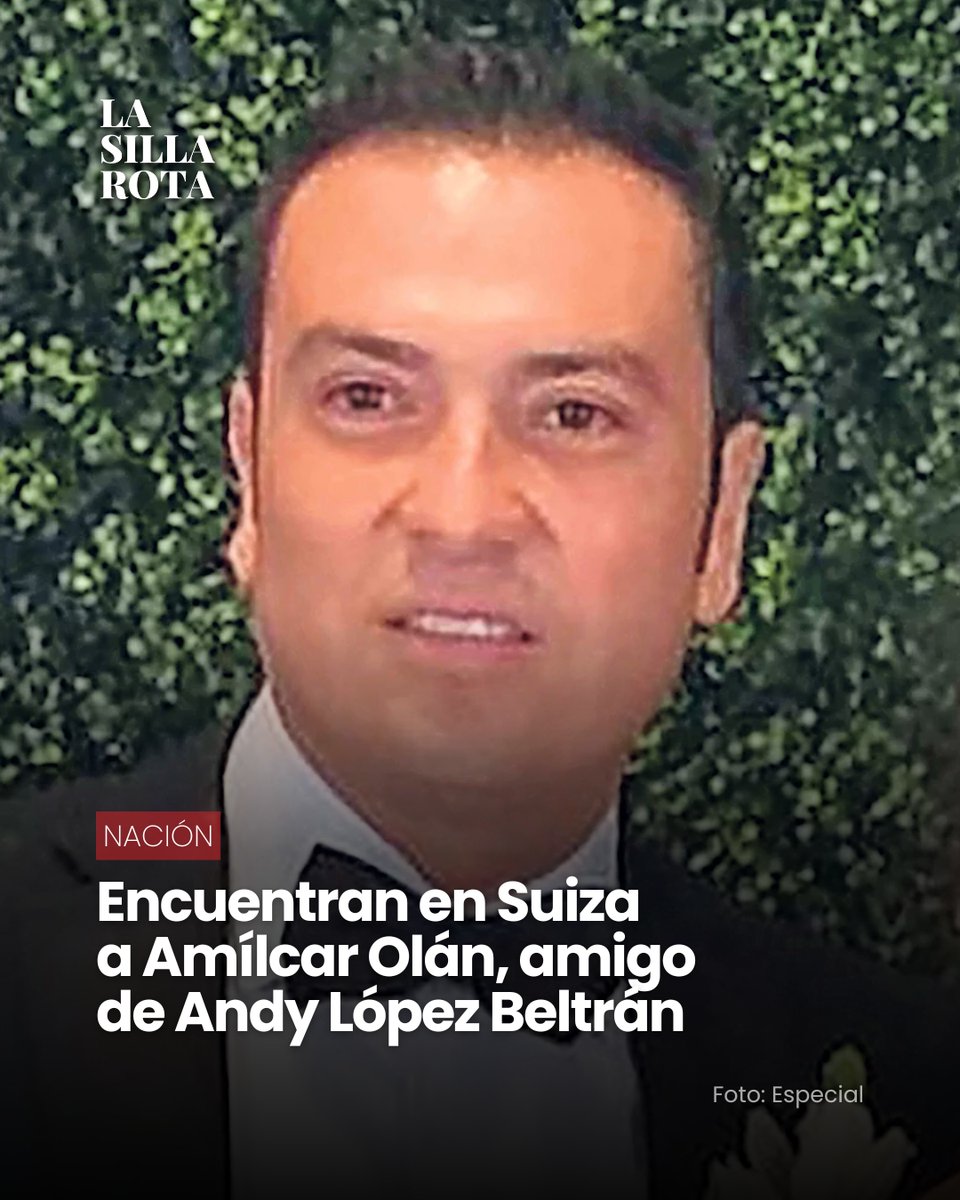 lasillarota's tweet photo. #Nación | Amílcar Olán, empresario cercano a Andy López Beltrán, fue localizado en una propiedad de lujo en Lugano, Suiza, por una investigación de TV Azteca. Pese a haber recibido contratos millonarios durante el sexenio de Andrés Manuel López Obrador y mantener señalamientos pendientes en México, Olán vive con un perfil bajo y sin ninguna investigación abierta por la Fiscalía General de la República. MP.

🔗 https://t.co/MjzN6tISHb