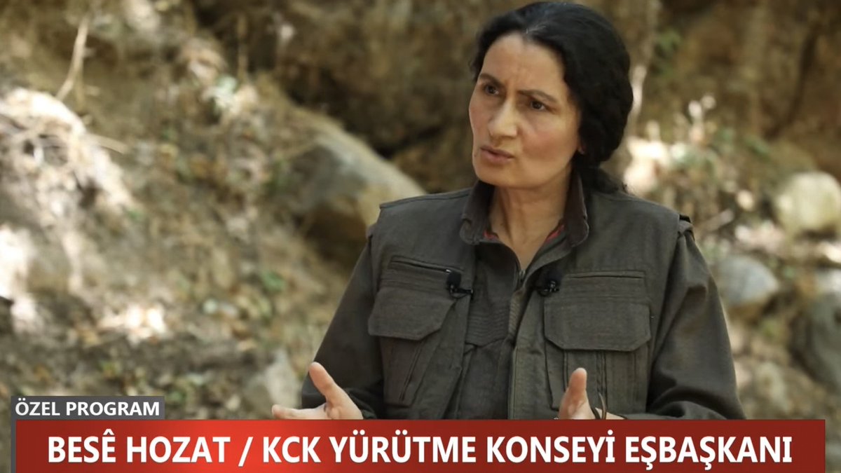 Jiyanm9fb's tweet photo. KCK Yürütme Konseyi Eşbaşkanı Besê Hozat, uzun bir aranın ardından Medya Haber TV’nin özel programında canlı yayında.

Hozat, Barış ve Demokratik Toplum Süreci ile güncel gelişmeleri değerlendiriyor.

Programı şimdi takip edebilirsiniz.

📍 https://t.co/SgXc3hri1h https://t.co/5ApFtjxVID