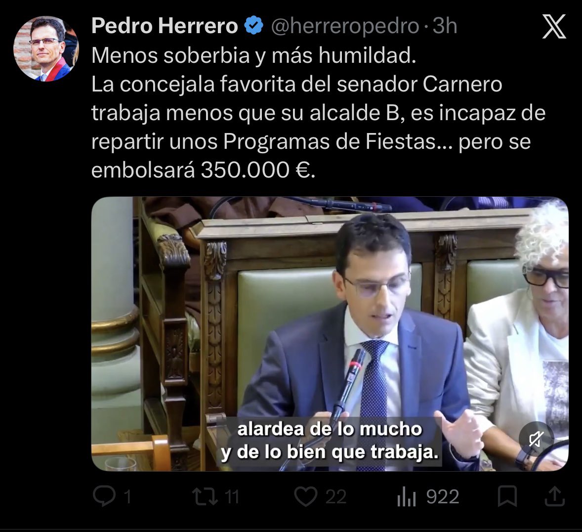 DaniGF_84's tweet photo. Herrero bloquea, no deja responder y luego pretende dar lecciones. Cuando no quieres debatir con quien discrepa, bloquear siempre es el camino más fácil.

👉🏻 Así es el PSOE de Valladolid. https://t.co/f0FlnDYs06