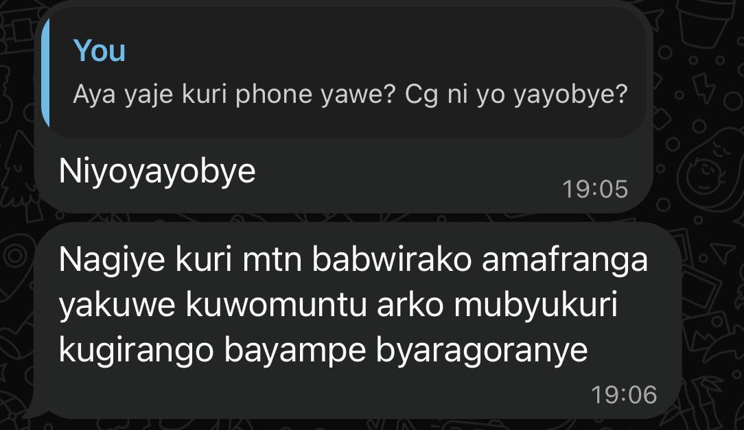 oswaki's tweet photo. Mwiriwe neza @MoMo_Rwanda na @MTNRwanda 

Uwo munyeyi yayobeje frw miliyoni 2 arayahagarikisha. Avuga ko frw mwayavanye kuri MoMo number yari yayobeyeho ariko ko mukayagumana aho kuyashyira kuri konti ya nyirayo. 

Ni iki yakora ngo ave muri iki gihirahiro arimo kuva ku wa 14/09/2026 kugeza ubu? 

Hagati aho, @RSwitch mukwiye gukemura iki kibazo cy’amabanki atarashyizemo option y’amazina ya konti umuntu yoherejeho cash akoresheje #eKash.