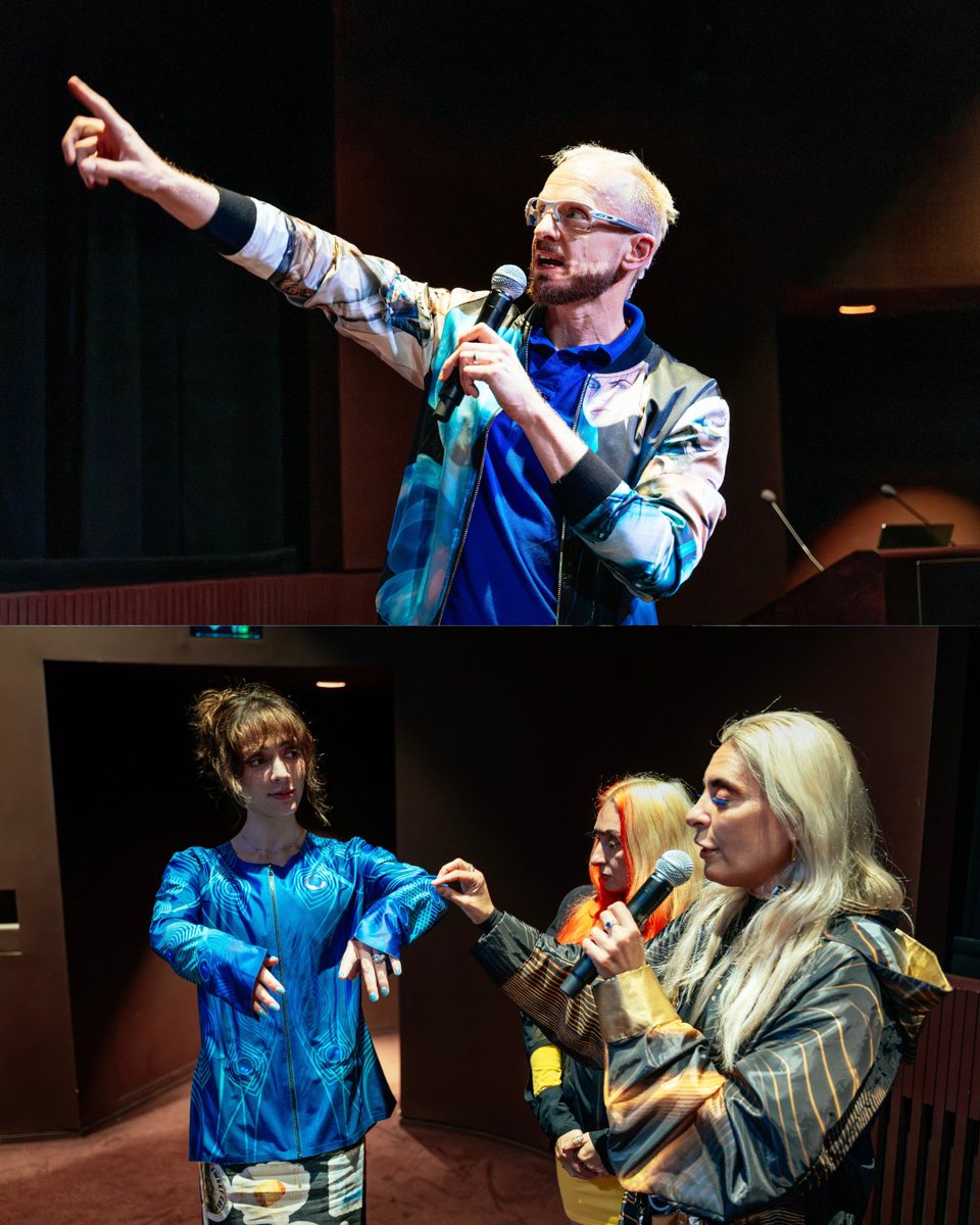 lumenprize's tweet photo. What a weekend!

A huge thank you to everyone who made the launch of The Liminal Review 2026 at @Tate Modern possible. Seeing so many members of the Lumen community come together to celebrate the breadth of art created with technology made this a particularly special moment for us.

We are deeply grateful to our Jury member and event curator Annie Bicknell, and to the team at @Tate for bringing The Evolving Studio to life and creating such an incredible space for these practices and conversations.

To our author, Dr @RachelMFalconer @GoldsmithsUoL, thank you for the insight and dedication that you brought to this work, and for your continued support for those in this ecosystem.

Our thanks also go to Supporting Partner and Key Contributor: Onassis ONX, and to Prodromos Tsiavos for joining us in person for the launch and sharing his perspective during our panel conversation.

To our Technology Partner @museframe, and especially Dyl, for proving the screens that enabled us to share our finalists’ work so beautifully throughout the day.

It was a joy to welcome Lumen Prize Award Winners @CuteCircuit and @CaballeroAnaMa back to share their work, alongside our panellists and moderators @AlexEstorick, Marsha Bradford and Val Ravaglia, who brought so much to the day’s conversations.

And finally, to every contributor who lent their voice to this year’s Review, and every artist who trusted us with their work: thank you.

2,225 submissions from 82 countries sit behind this research. 

This weekend gave us the opportunity to bring some of those ideas into the room and celebrate the community behind them.

We'll be sharing more content from the day throughout the week so keep your eyes on our social channels for that.

The Liminal Review 2026 is officially out in the world 👇

https://t.co/Wufi5r4Y7I

Evolving Studio, @Tate 
Photographer: Guillaume Valli

#LumenPrize #TheLiminalReview #TateModern #ArtAndTechnology #TLR26