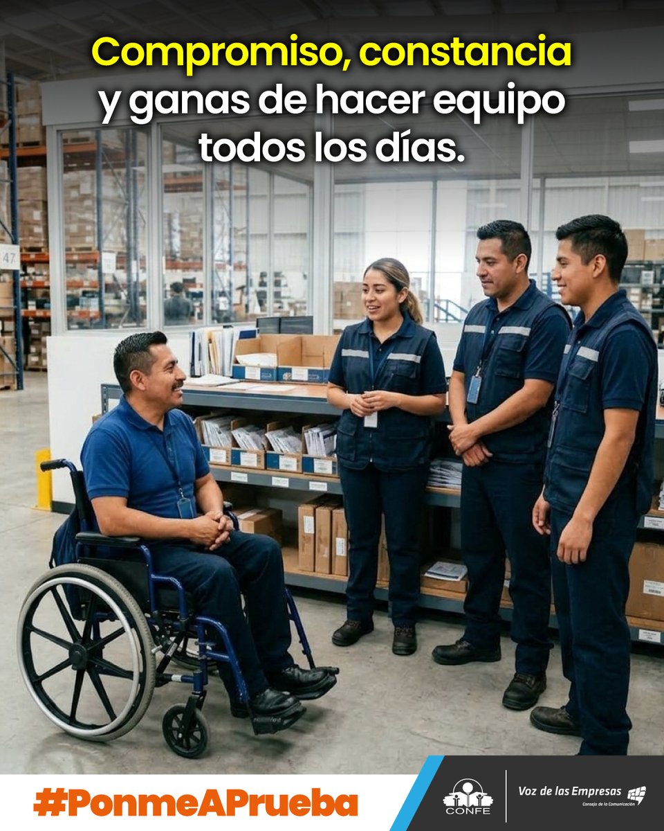 VozDLasEmpresas's tweet photo. Tener una discapacidad física, intelectual o motriz no cancela el talento; simplemente nos enseña a resolver las cosas desde perspectivas distintas.
Descubre más en https://t.co/2CJUq1ETVW
@CONFE_ORG
#PonmeAPrueba #EmpresasTrabajandoXTi #CONFE #InclusiónLaboral https://t.co/VS18xD68jE
