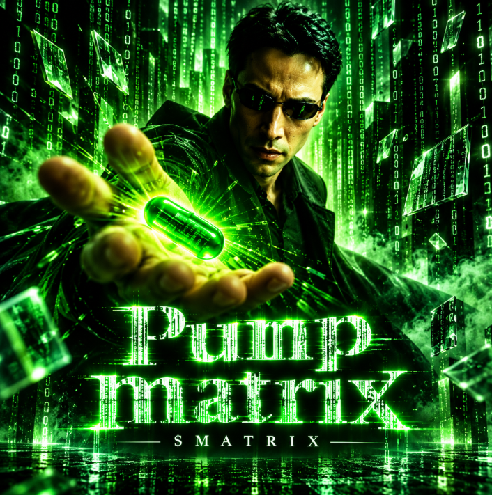 pumpmatrixsol's tweet photo. 🟢 The code is loading…  

The green pill is ready.
Pump matrix is about to enter Solana.  

Get ready. 🕶️💊  

#solana #meme #memecoin #dex #crypto #pumpfun #fomo https://t.co/5nkcGuMwnv