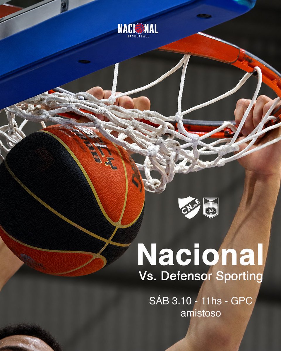 CNdeFbasketball's tweet photo. Antes del arranque de la @LSbaloncesto nos vemos acá😉

🎟️Tickets para el amistoso ante Defensor Sporting próximamente disponibles https://t.co/izBh5EVY2b