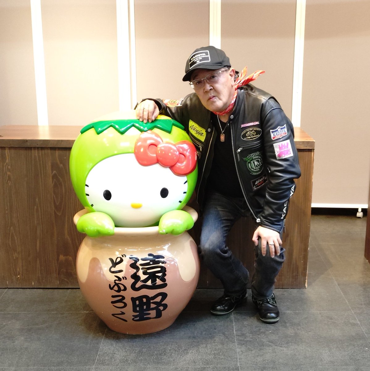 nitroman_jun's tweet photo. 岩手県遠野市へツーリングがてら、お義母さんの80歳のお祝いに行って来ました！日本の原風景遠野。民話のふるさと遠野。本当に素晴らしい場所！！　#kawasakininjah2  #岩手県遠野市 #日本の原風景 https://t.co/E32aEzCvXT
