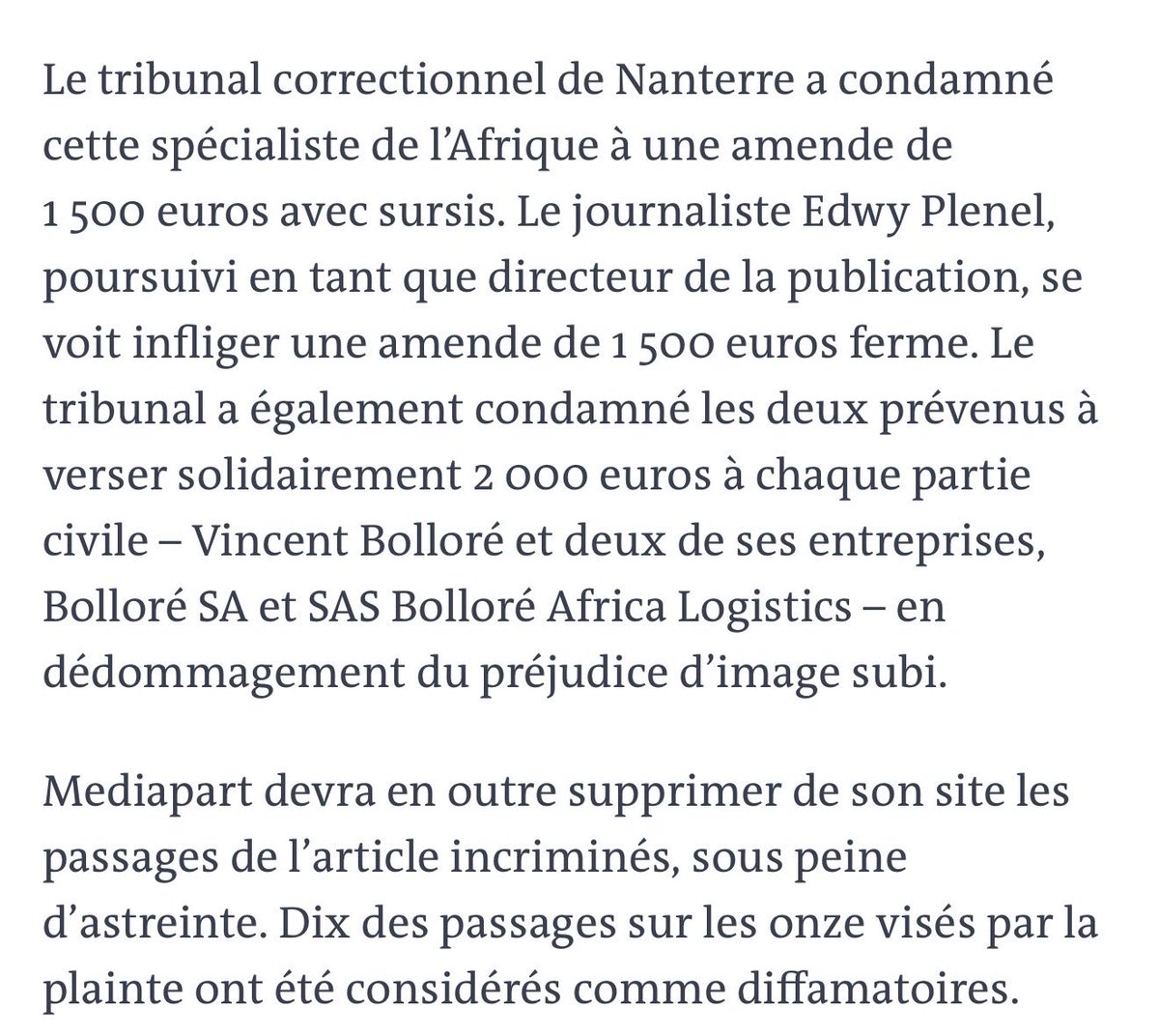 LBleuBlancRouge's tweet photo. 🚨🙃 Petit rappel pour tous ceux qui prennent pour argent comptant les calomnies, les mensonges et les diffamations qu’ils lisent dans le torchon militant d’extrême-gauche Mediapart ! https://t.co/tGZYjR6y83