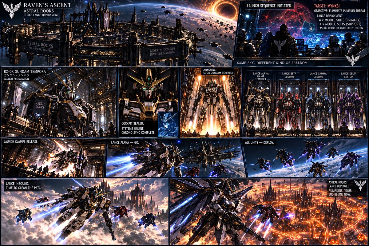 AlmightySky81's tweet photo. RX-09 Tempora, Launch!
#ProjectGourd
#AUTUMNPROTOCOL
#MELONGEDDON https://t.co/iBVE94Fepp