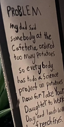 FactsABPortal's tweet photo. Fact 95:The official PotatOS Science Kit includes the diorama Chell made for her BYDTW Day project. It shows that the reason the projects were almost entirely all potato batteries was that they had so many potatoes that they needed to get rid of them. https://t.co/ViYH6aiETy