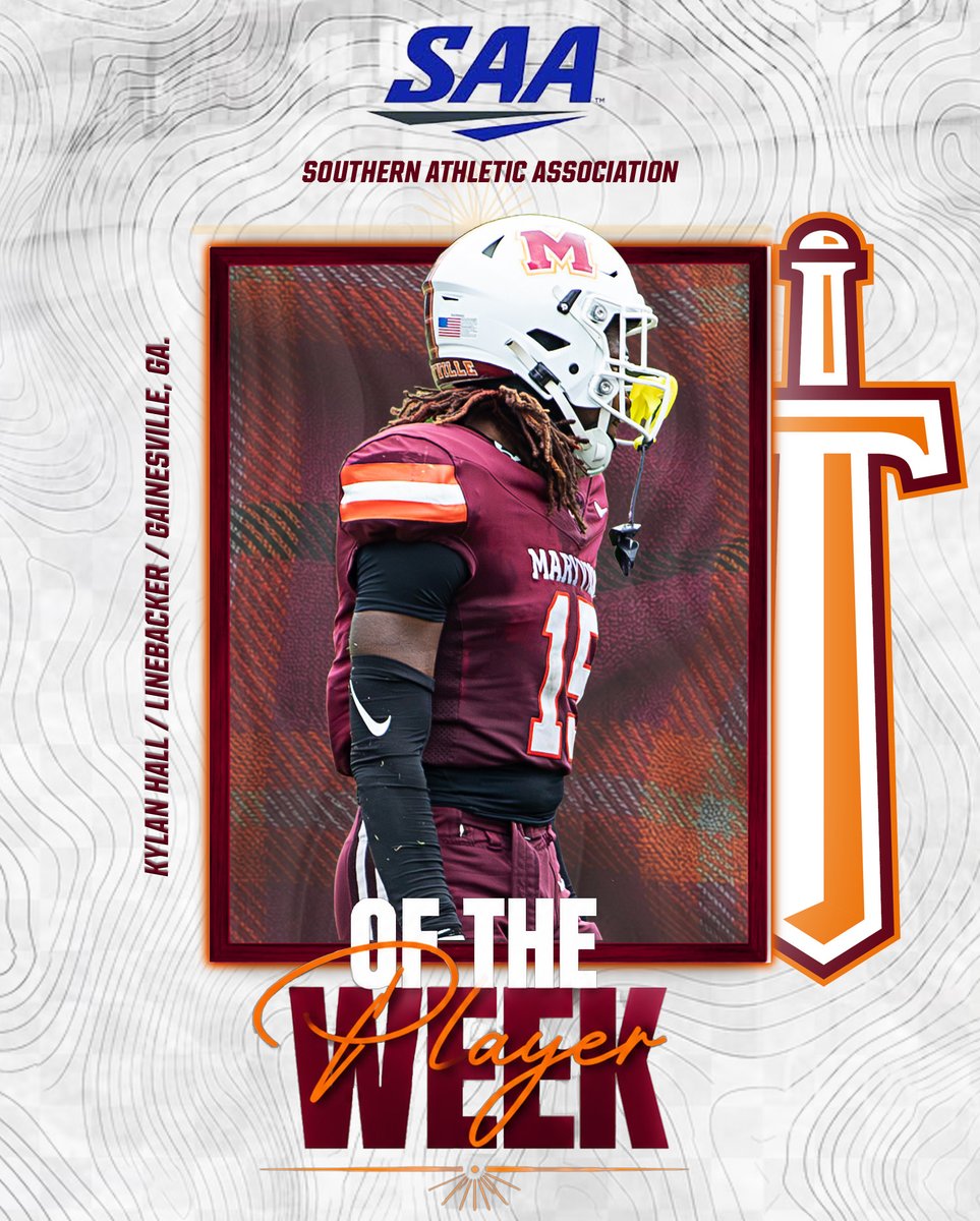 MCScots's tweet photo. Football excellence in the SAA 🏈
Jaxon Dabrowski and Kylan Hall earn Offensive and Defensive Player of the Week ⚔️ https://t.co/z5OnABqfTz
