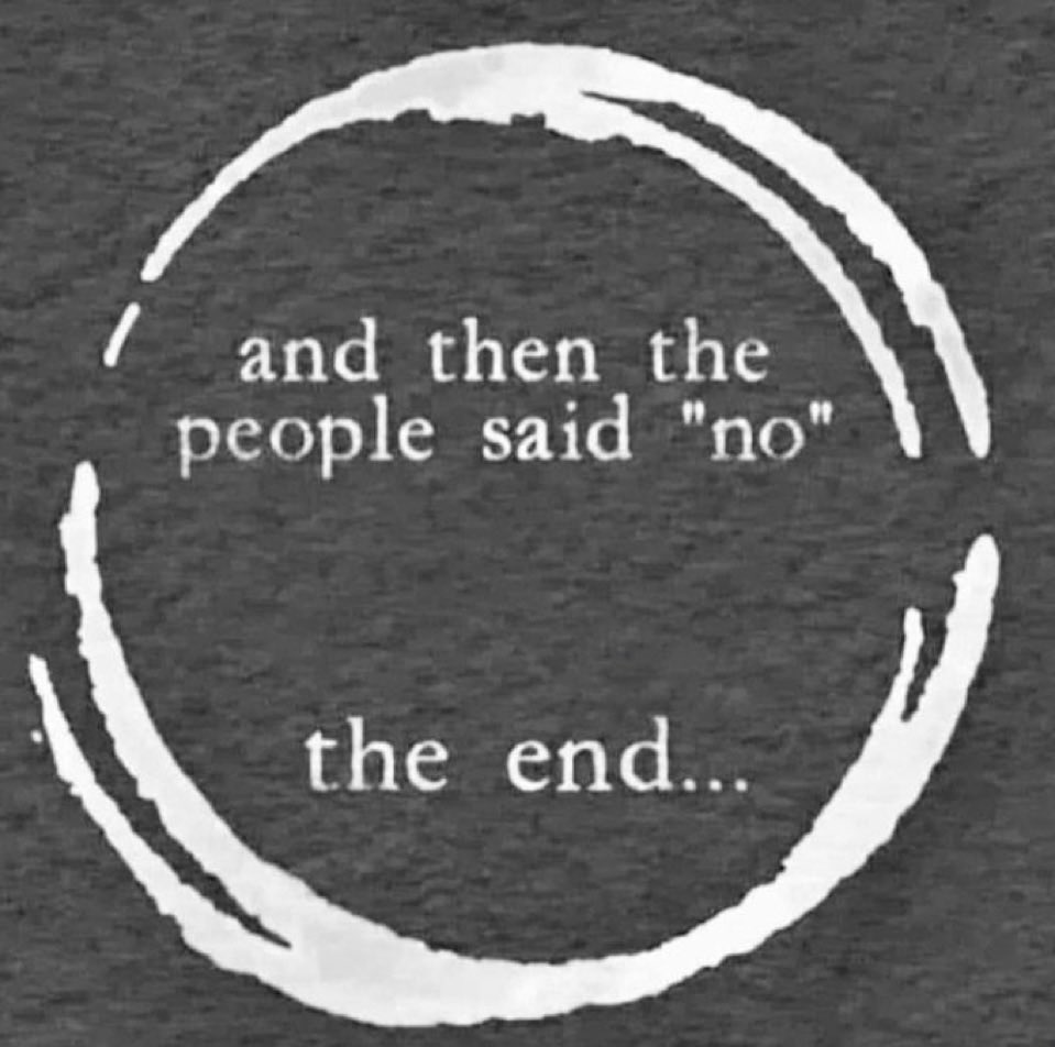 BJohnXX's tweet photo. The world can change. With one word. https://t.co/tXxuesX86p