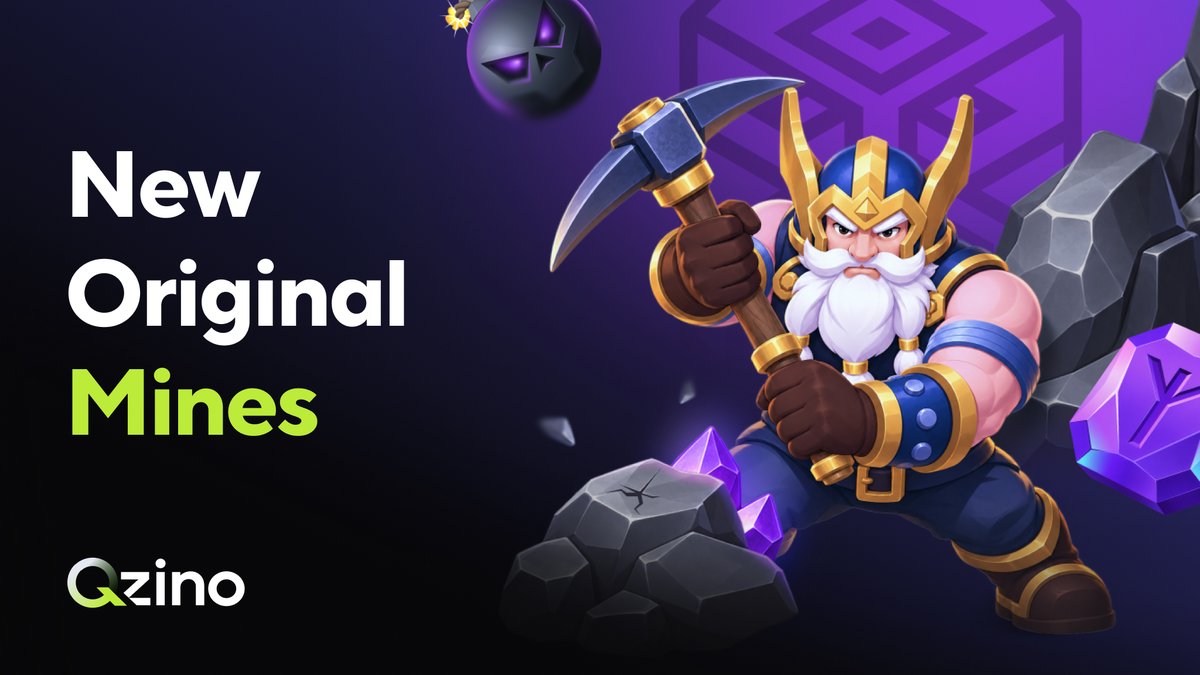 qzino_official's tweet photo. Our new Qzino Original is here. Meet Mines 💣

Find your gems, stack the multiplier and cash out before it blows up!

To celebrate the release, 4 users will split $100. QRT and drop your Qzer ID.

Play now: https://t.co/YWnbMSQKl1 https://t.co/f2yDgJ9G7r