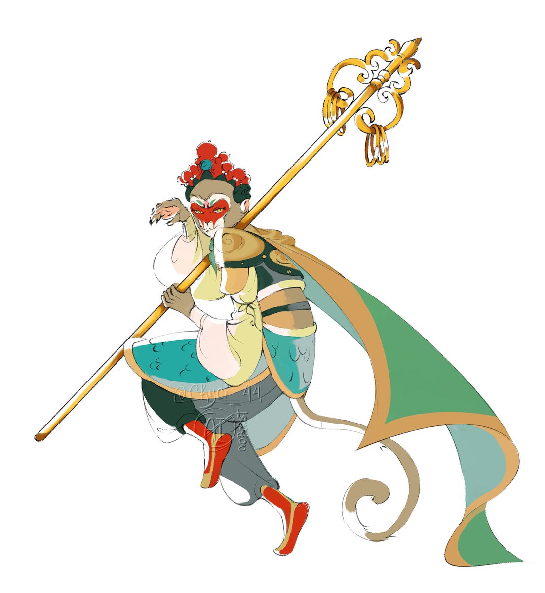 ckygci_44's tweet photo. Wukong genderbend. https://t.co/8JXsbumbyb