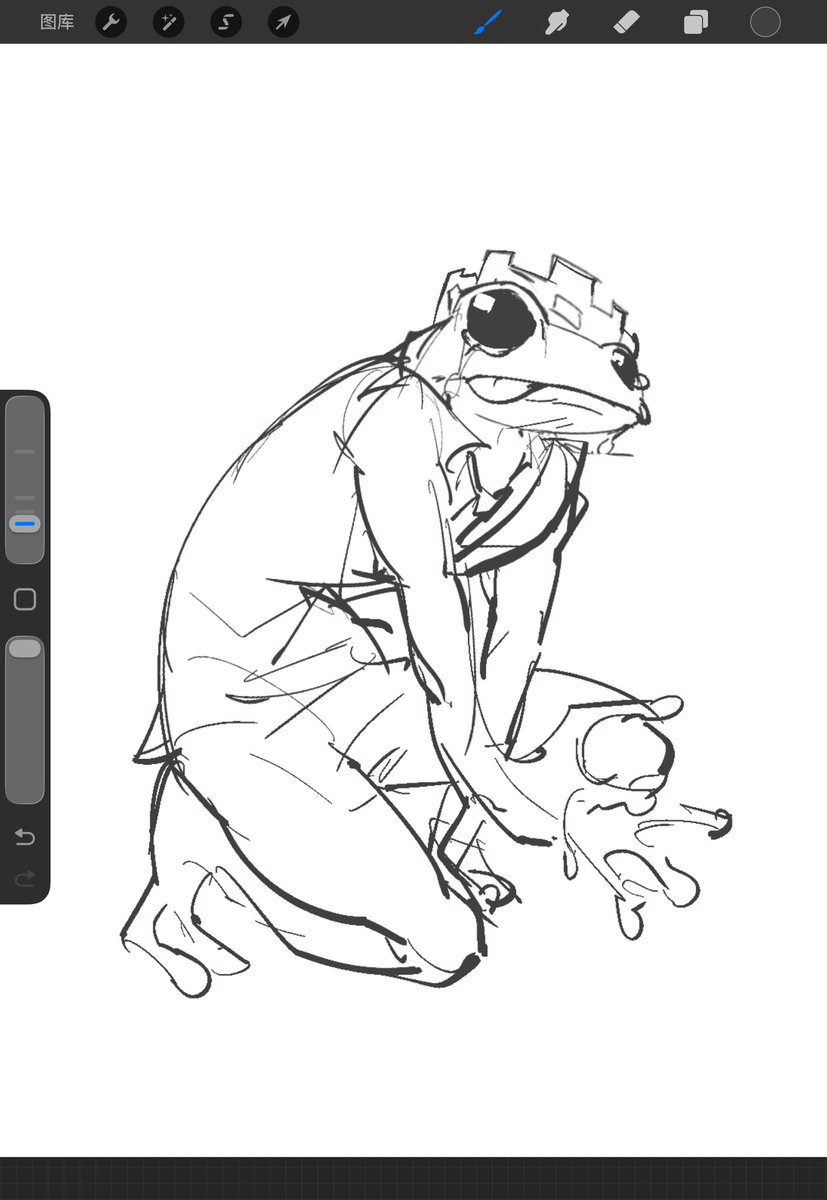 Wangwangsuaqew's tweet photo. frog man #froggydude #fanart https://t.co/yDR5gz3A5U