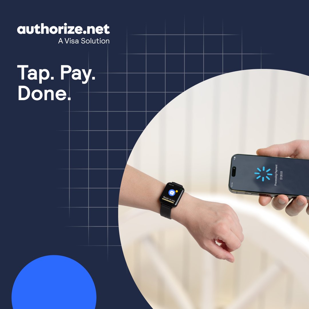 AuthorizeNet's tweet photo. No extra hardware to carry. No complicated setup. Tap to Phone helps mobile businesses and service professionals accept contactless payments quickly and securely.

On-the-go payments made simple. Learn more. ➡️ https://t.co/NvzLwYCZLn https://t.co/olCjWvmyiL