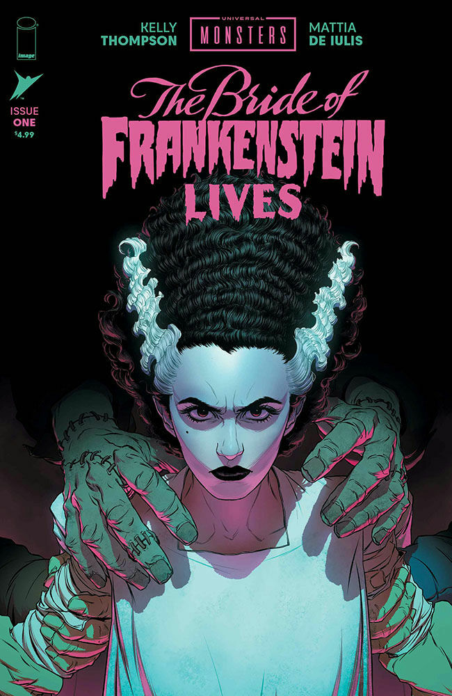 BDisgusting's tweet photo. THE BRIDE OF FRANKENSTEIN LIVES.

A brand new mini-series from Image Comics.

Issue #1 arrives October 28, 2026.

The Bride must discover where and who she came from and begin what every living thing begins… the process of staying alive. https://t.co/GhmZen5dte