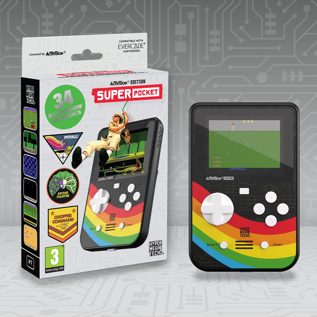 FunStockGames's tweet photo. OUT NOW: The Activision Super Pocket! 😍 

UK: https://t.co/VcDOBRKvnG
EU: https://t.co/XqJq8dFKYn
USA: https://t.co/jTy5L3UU40 https://t.co/jtC7ZMzhM5