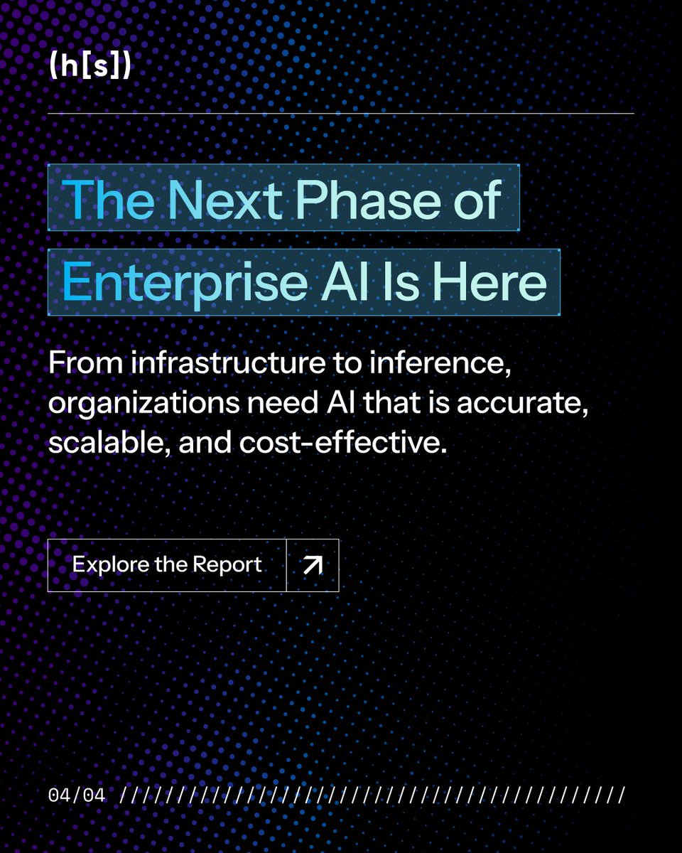 HyperscienceAI's tweet photo. #GenAI isn’t slowing down. It’s being rebuilt. New @HarrisPoll  research from Hyperscience reveals why enterprises are rethinking AI architecture, cost, and the “one big model” approach. Read The Great AI Rebuild: https://t.co/FiSmNl7ZAt
#AI #Tokenomics #Inference #AIArchitecture https://t.co/cwhOpWyViK