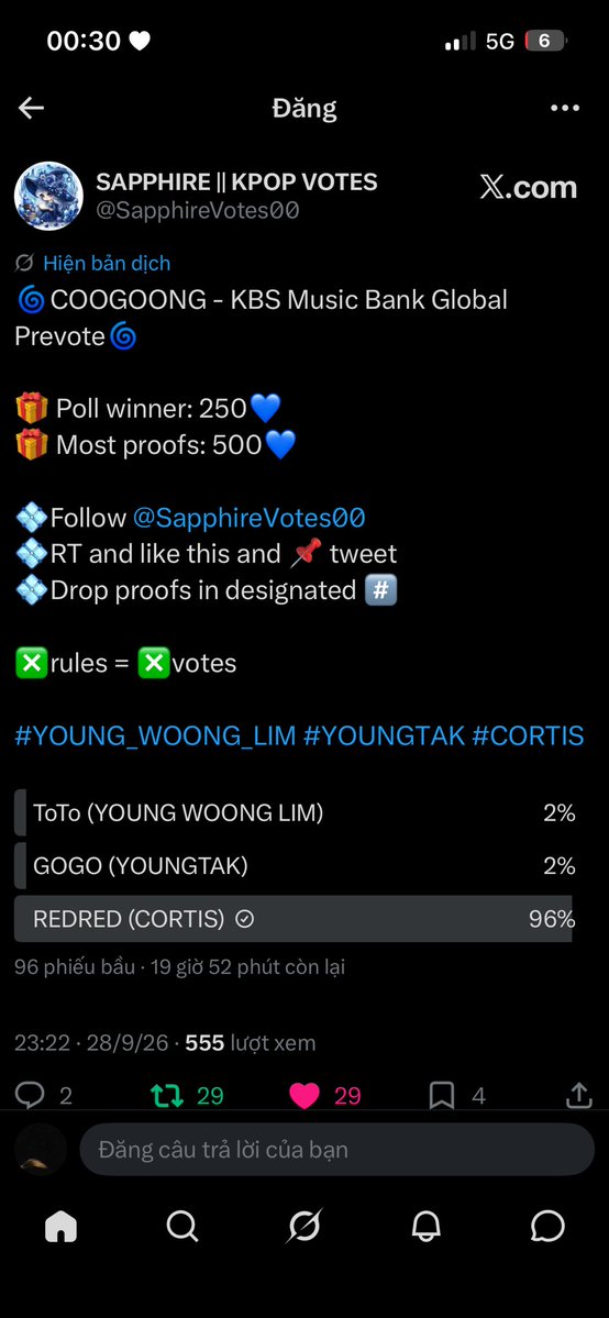 rwxjam's tweet photo. @SapphireVotes00 #CORTIS ive followed u already https://t.co/XsNafhCl4N