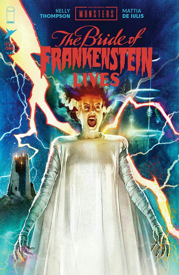 BDisgusting's tweet photo. THE BRIDE OF FRANKENSTEIN LIVES.

A brand new mini-series from Image Comics.

Issue #1 arrives October 28, 2026.

The Bride must discover where and who she came from and begin what every living thing begins… the process of staying alive. https://t.co/GhmZen5dte