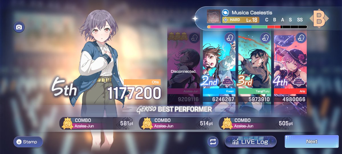 sunnysnotes's tweet photo. ??? I literally got a rank B here I don't understand does it have to be individual score or smth is anyone else having this issue https://t.co/bEFNb5Etal