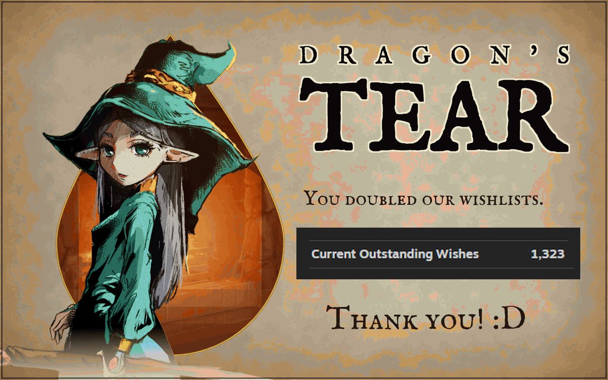 Bogu_CEO's tweet photo. I never thought this many of you would join the hunt for the Dragon's Tear. Thank you! Can't wait to see you all on the final floor. :D https://t.co/VwjwnO7hR2