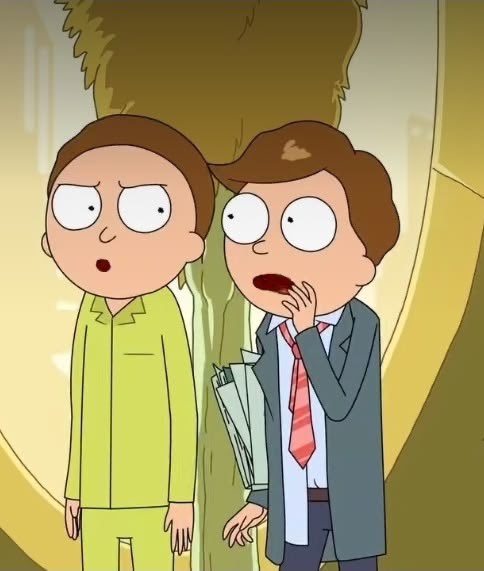 H7199593021667's tweet photo. lineart , i think lawyer morty would have short hair but i might change it, idk what else to change https://t.co/T9Abamf3Ws