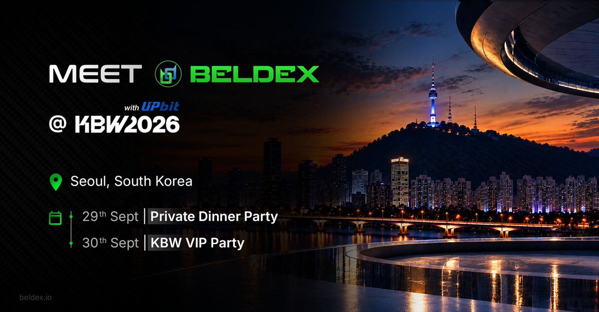 0xnezi's tweet photo. Seoul is calling 🇰🇷

Excited to see the Beldex community connecting with builders, partners, and Web3 minds at KBW 2026. Let’s build and connect 🤝
@BeldexCoin https://t.co/COwlFPOpgQ