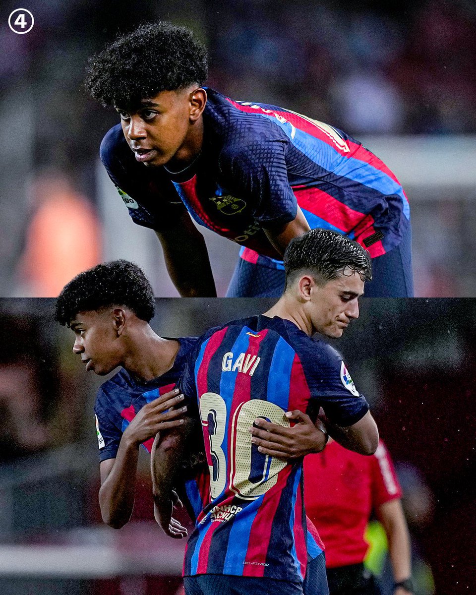 BlasterAlex's tweet photo. De debutar en 2023 con tan solo 15 años a ganar títulos con el club de su vida, ser capitán, consagrase como estrella, ser campeón de Europa y del Mundo y estar en camino de llevarse el Balón de Oro.

Es el inicio de carrera de todos los tiempos. https://t.co/gi8NX1FdMD