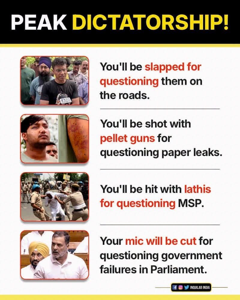 yoursurajnaik's tweet photo. Peak Dictatorship 

#InternationalRoaming https://t.co/itG4OfcACJ