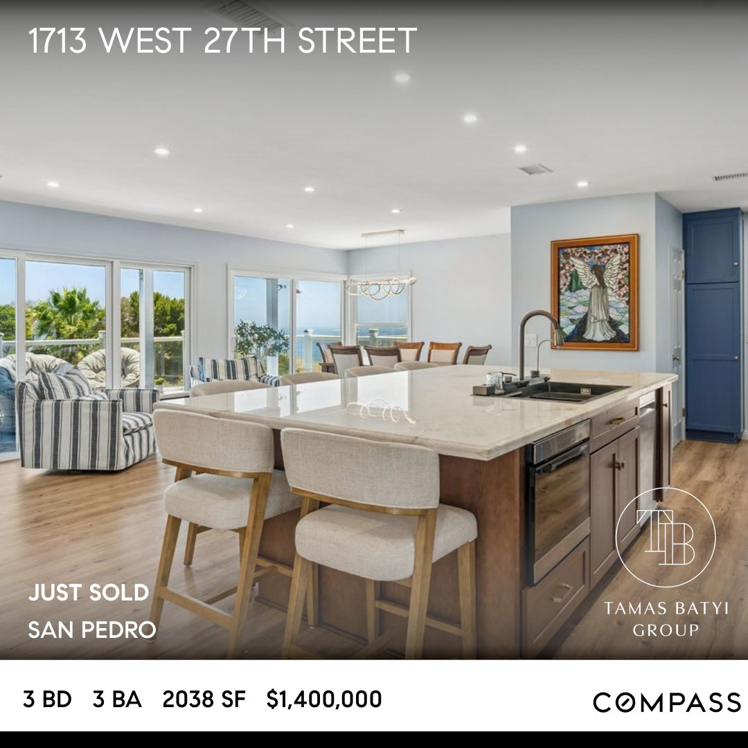 Tamas1Batyi's tweet photo. 🏡Just Sold!
Successfully represented the sellers on the sale of this gorgeous property with panoramic Ocean and Catalina Island views in San Pedro!
Get in touch today if you are considering selling your property, here to help!
#justsold #escrowclosed #sanpedro #representedseller https://t.co/XMK0eoy3sI