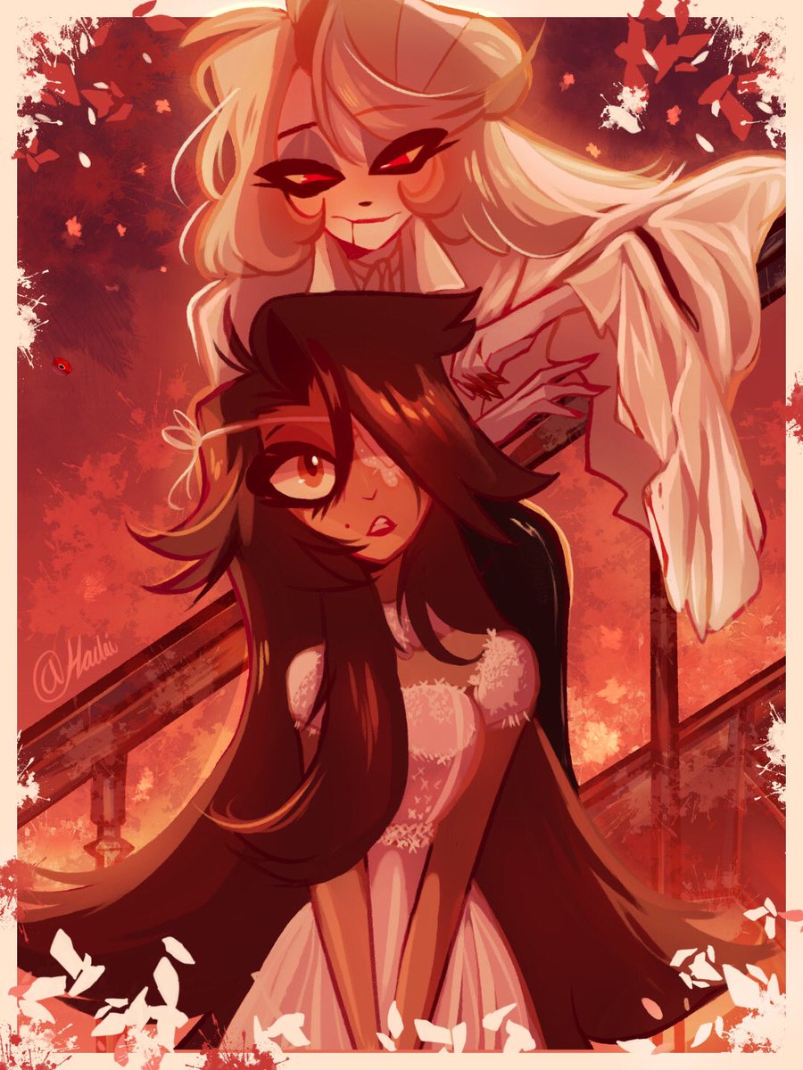 HadaiChan's tweet photo. “Hello, pretty bird.” - Vampire AU with #chaggi 🌈🎀 https://t.co/HYY2ytZcBz