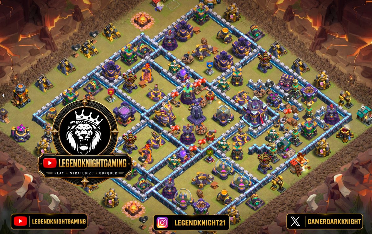 GamerDarkknight's tweet photo. Town hall 15 Trophy base layouts with Links

Base 1
https://t.co/jL7Tn5NIZ1

Base 2
https://t.co/QOYdL3ZDgJ

Base 3
https://t.co/krqReV72JR

Base 4
https://t.co/VPXDV2VJDH

For more base links check my youtube channel

https://t.co/FF0tZZnjzs

#clashofclans #coc #gaming #probases https://t.co/Cn6hb2iYzL