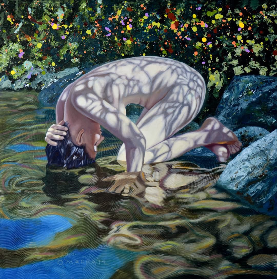 olgatuleninova's tweet photo. Allan O'Marra (Canadian, b.1947) 
"La Baigneuse (The Bather)," 2014 
Oil and acrylics on canvas 
32 x 32 in https://t.co/BHaw3BFV1a