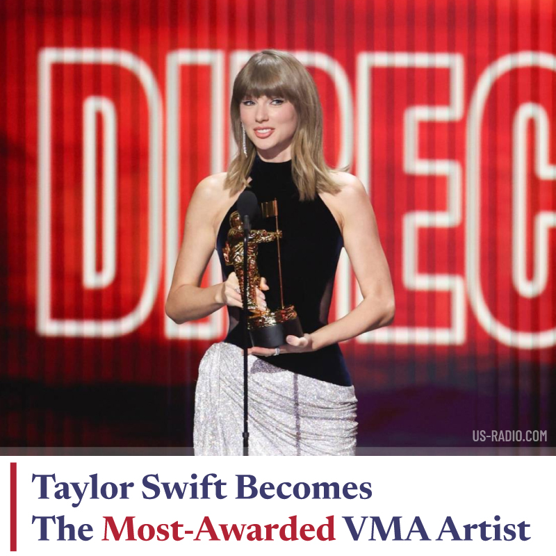 freeradioapps's tweet photo. 🏆 Taylor Swift makes VMA history!
She won Video of the Year for “The Fate of Ophelia” and became the most-awarded artist in MTV VMA history. 🎤✨
#TaylorSwift #VMAs #MusicNews #USMusic #USRadio https://t.co/OQbCpcatQu
