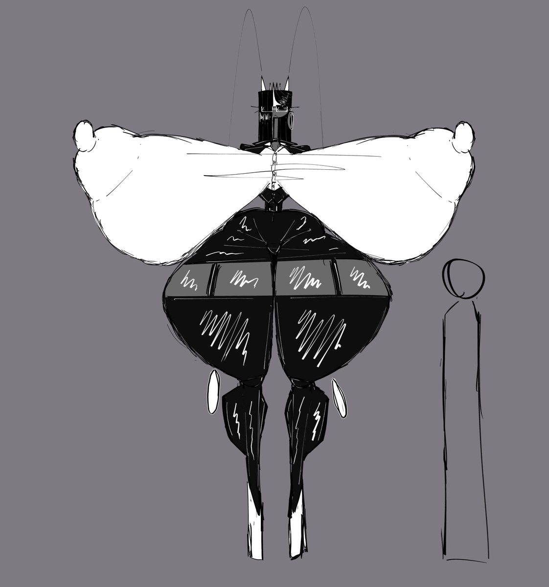 one_cryptid's tweet photo. new pheromosa full release, her name is Manager https://t.co/1Zz66QsIp7