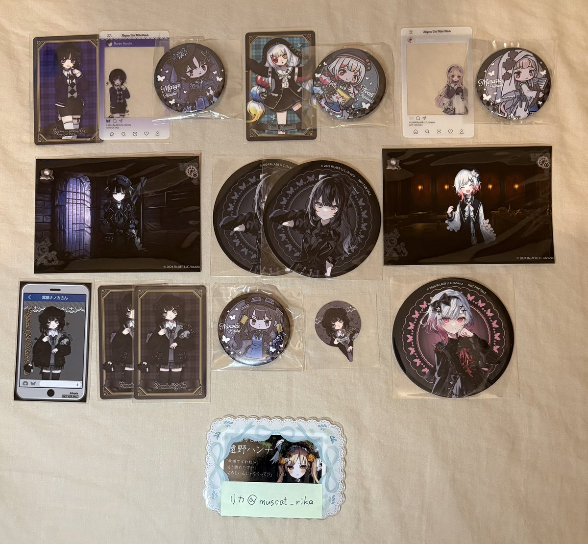 muscat_rika's tweet photo. 交換　魔法少女ノ魔女裁判　まのさば　買取　譲渡

求:p4 遠野ハンナ
囚人賞が最優先のため、ほかのお取引はお返事にお時間をいただく場合がございます。

譲:画像　レイア　アンアン　シェリー　マーゴ　ノア　メルル　ナノカ　エマ　アリサ　ココ　ミリア
or
ご希望額をご提示ください

基本郵送 https://t.co/Y62grN1qPE