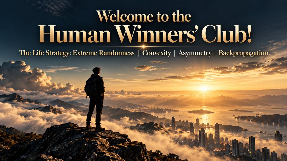 RichardeQuant's tweet photo. Welcome to the Human Winners’ Club!

The Life Strategy: Extreme Randomness | Convexity | Asymmetry | Backpropagation.

Grok’s style looks like old money—wealth that’s been around for generations, while ChatGPT’s style looks more like newly acquired wealth. https://t.co/37X66dsQRy