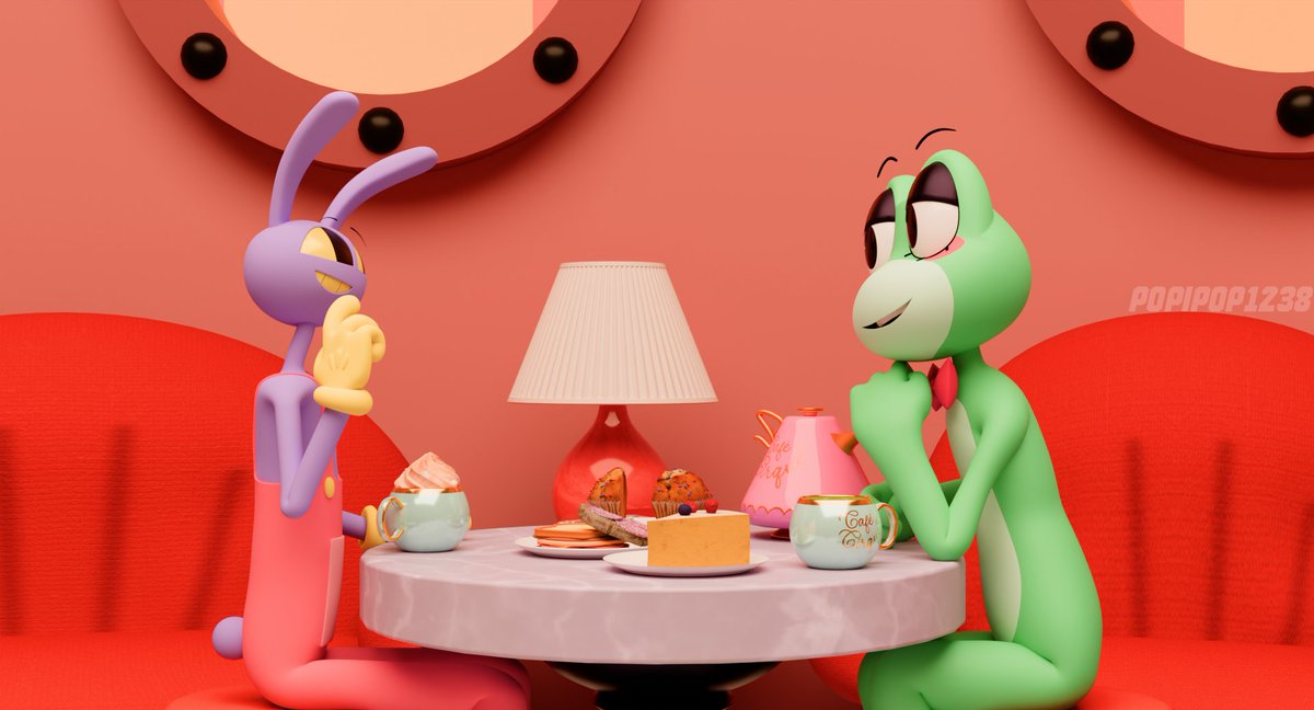 popipop12345678's tweet photo. Digital food
Not in the mood

#TADC #TheAmazingDigitalCircus #Jax #Ribbit #tadcfanart #Blender #3d #render https://t.co/8yIQaxEuhV