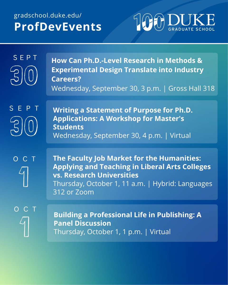 DukeGradSchool tweet picture