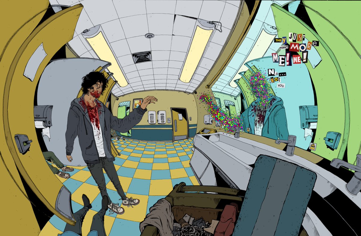 ImageComics's tweet photo. You've never seen a vampire story like this. Ten hours until sunset. One very bad first kill. Nowhere to run but the aisles of a mascot-themed superstore. VAMPIRE ON AISLE 6, the new miniseries from @zoethorogood and Joe Whiteford, is bloody and heartfelt. Mark your calendars, launching December 23!
https://t.co/xnCkWiBrd5