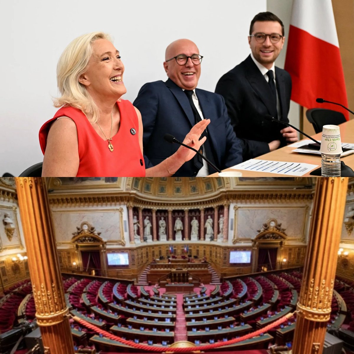 cliomuse77's tweet photo. Encore 1 fois PATRIOTES[cela me fait tellement plaisir]  pour EMMERDER les socialogaucholfistescentromacronnards

Création du 1er groupe RNUDR AUX SÉNATORIALES🇨🇵 https://t.co/yTAaPNT3W3