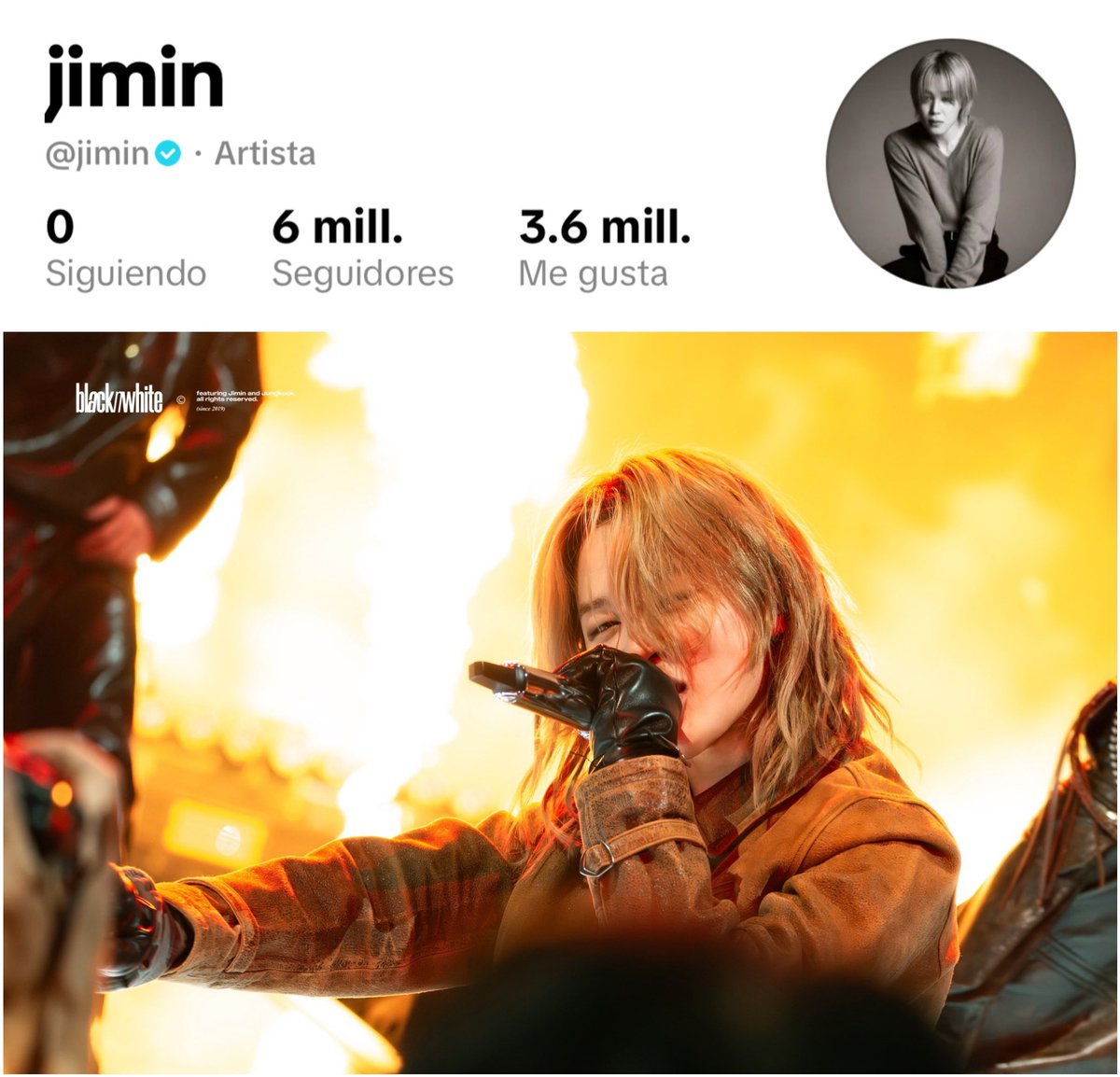 JiminLatinoFB's tweet photo. 6 MILLONES DE SUSCRIPTORES 

La cuenta de Jimin sigue creciendo 👏🏻💎 sigue interactuando, compartiendo y etiquetándolo. En su nueva publicación.

No te olvides que la difusión de su perfil es muy importante, para que su crecimiento sea constante.

CONGRATULATIONS JIMIN https://t.co/fshaRn9wrM